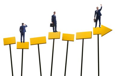 İş adamıyla büyüme kavramı