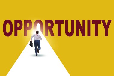 İş adamlarıyla fırsat kavramı