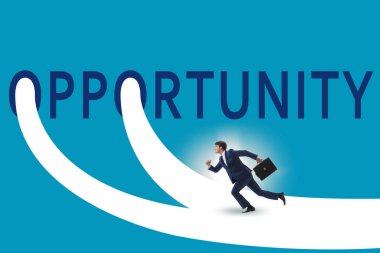 İş adamlarıyla fırsat kavramı