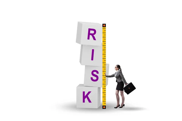 Kockázatmérés Értékelési Koncepció — Stock Fotó