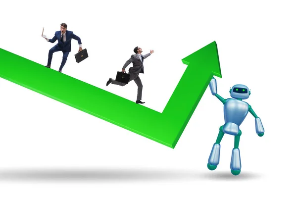 Artificial Intelligence Helping Support Economic Growth — Stock Photo, Image