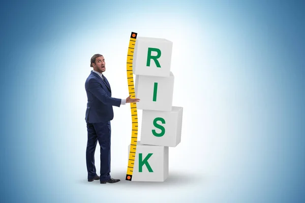 Risk Measurement Assessment Concept — Stock Photo, Image