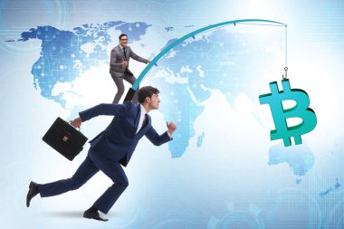 Balıkçı oltasında Bitcoin kovalayan iş adamları