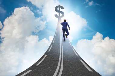 Zenginliğe giden yolda bir iş adamı