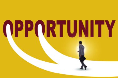 İş adamlarıyla fırsat kavramı