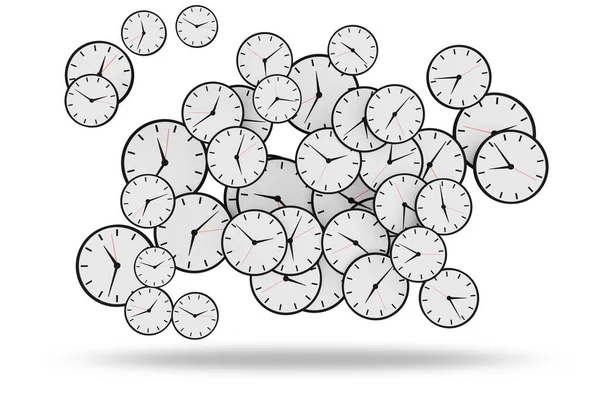 Time Management Concept Clocks — Stock Photo, Image
