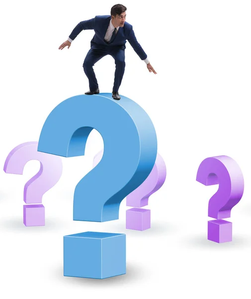 Concept Question Uncertainty — Stock Photo, Image