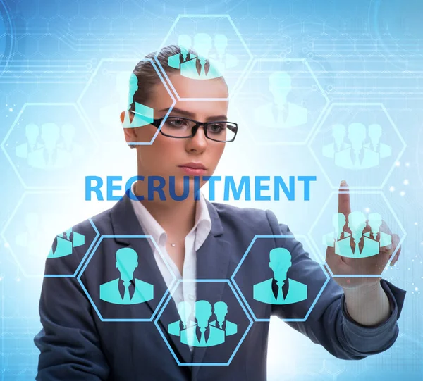 Online Recruitment Job Search Concept — Stock Photo, Image