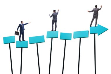 İş adamıyla büyüme kavramı