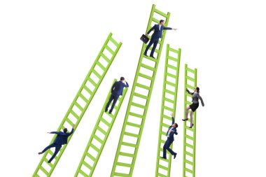 Concept of the many different careers