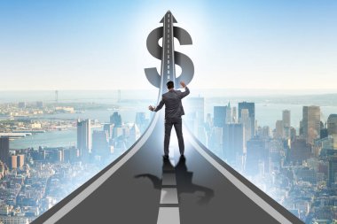 Zenginliğe giden yolda bir iş adamı