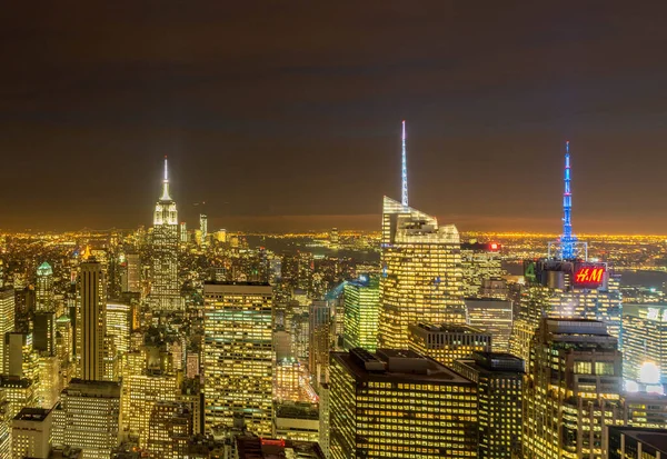 New York December 2013 Utsikt Över Nedre Manhattan Den December — Stockfoto
