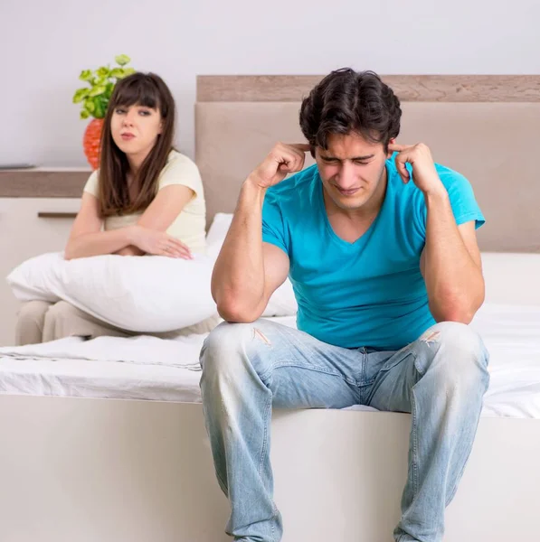 Young Family Having Problems Relationships — Stock Photo, Image