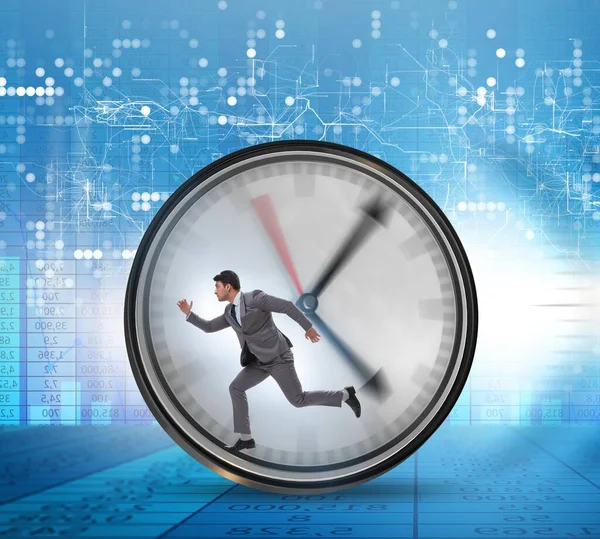 Businessman Employee Time Management Concept — Stock Photo, Image