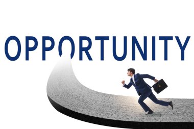 İş adamlarıyla fırsat kavramı