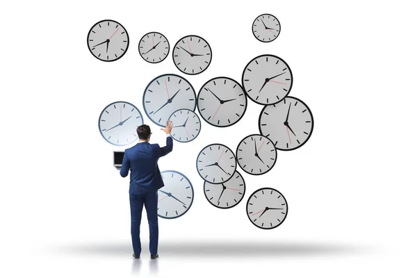 Time Management Concept Businessman — Stock Photo, Image