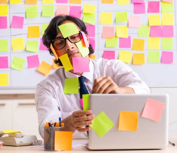Young Employee Conflicting Priorities Concept — Stock Photo, Image