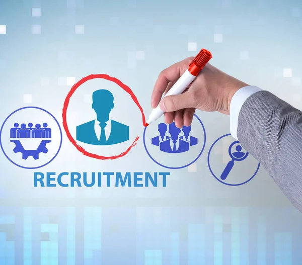 Online Recruitment Job Search Concept — Stock Photo, Image
