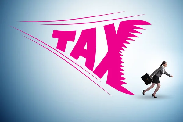 Business Concept Tax Burden — Stock Photo, Image