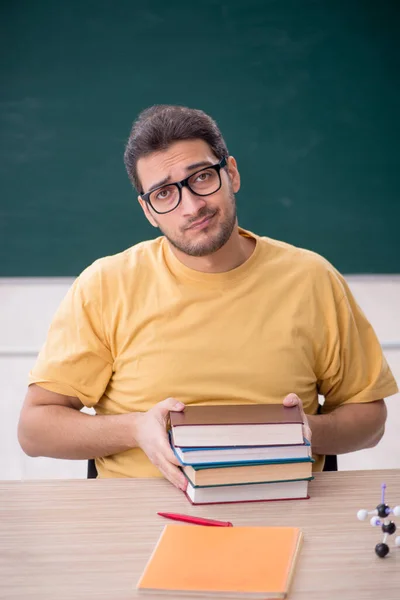 Young Student Sitting Classroom — Stock Photo, Image