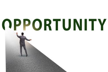 İş adamlarıyla fırsat kavramı
