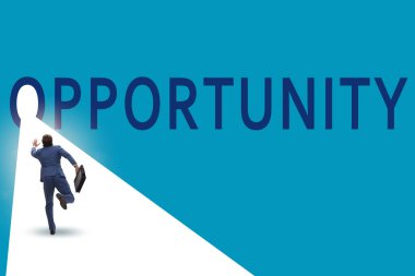 İş adamlarıyla fırsat kavramı