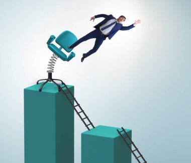 İş adamının işten çıkarma ve işten çıkarma kavramı