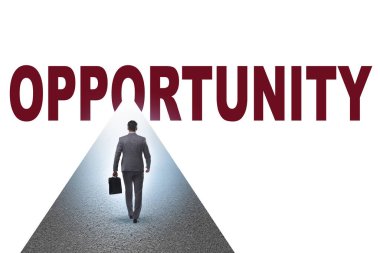 İş adamlarıyla fırsat kavramı