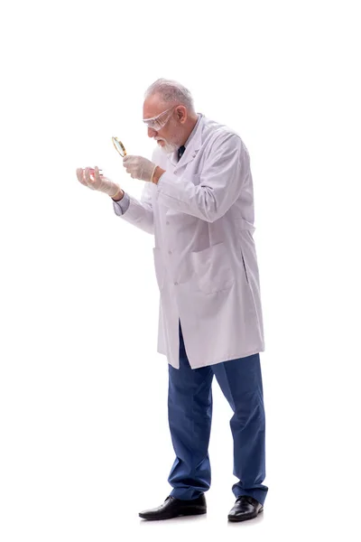 Yaşlı Kimyagerin Beyazı — Stok fotoğraf