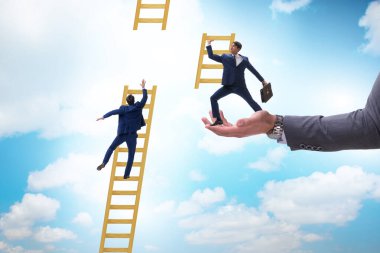 İş adamına yardım ve yardım kavramı