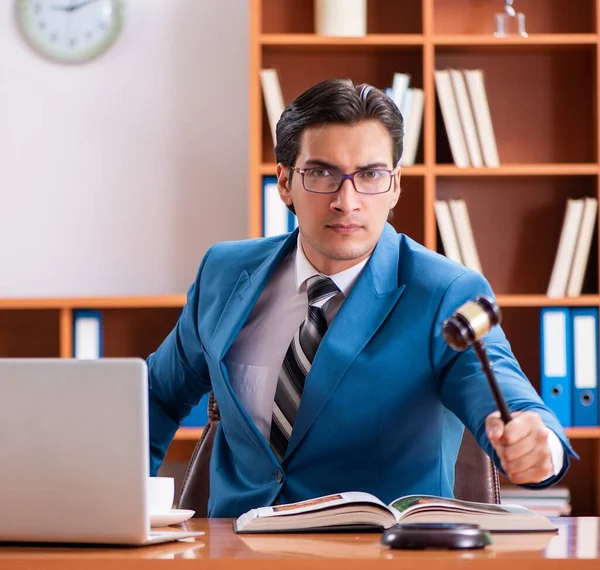 Lawyer Working Office — Stock Photo, Image