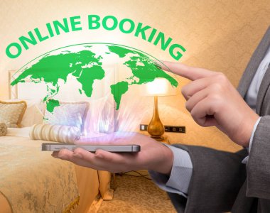 Online otel rezervasyonu kavramı