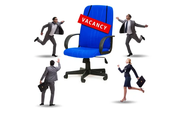Recruitment Concept Met Bureauvoorzitter — Stockfoto
