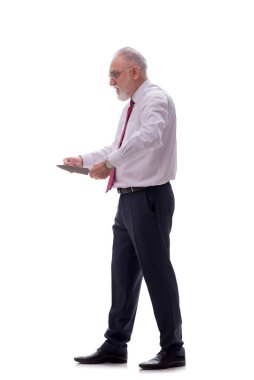 Beyaz bıçaklı eski patron.