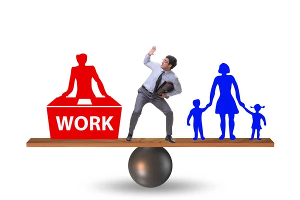 Work Home Balance Business People — Stock Photo, Image