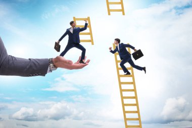 İş adamına yardım ve yardım kavramı