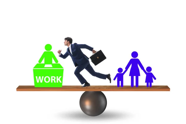 Work Home Balance Business People — Stock Photo, Image
