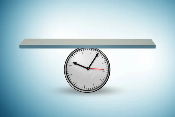 Concept Time Management Balancing — Stock Photo, Image
