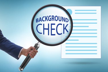 Arkaplan güvenlik denetimi kavramı