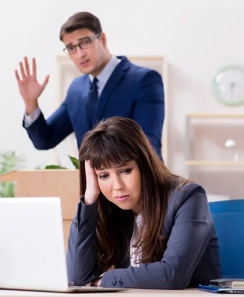 Person Being Fired His Work — Stock Photo, Image