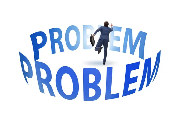Business Problem Concept Businessman — Stock Photo, Image