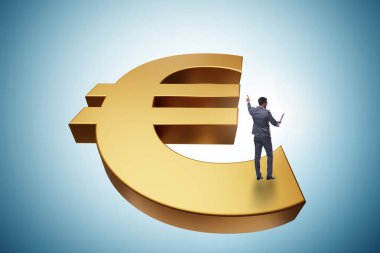 Avrupa para birimi sembolü ile kavram