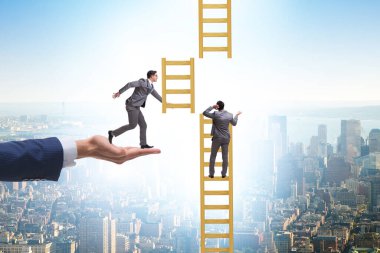 İş adamına yardım ve yardım kavramı