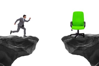 Terfi için rekabet eden iş adamları