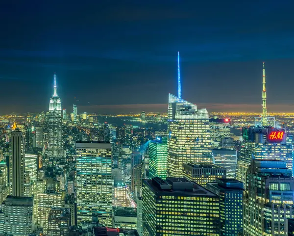 New York Dezember 2013 Blick Auf Lower Manhattan Dezember New — Stockfoto