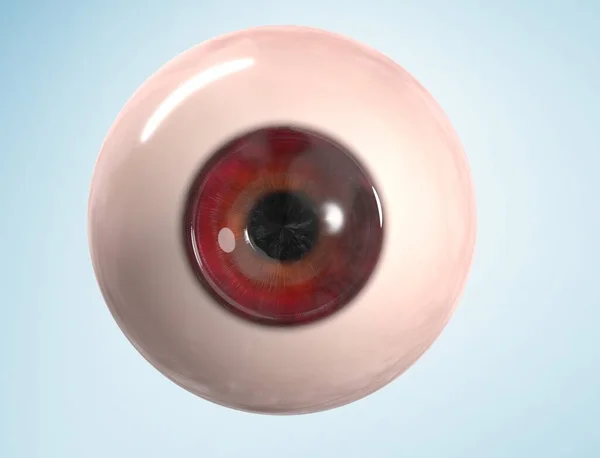 Eye Illustration Medical Concept Rendering — 图库照片
