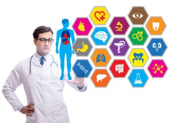 Tıbbi elementlerle teletıp konsepti