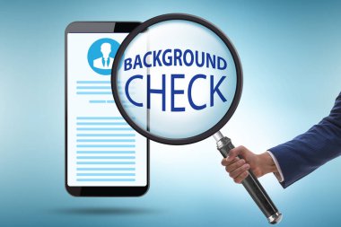 Arkaplan güvenlik denetimi kavramı