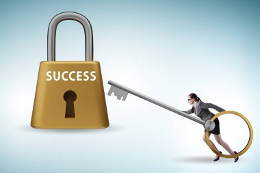 Başarı kavramının anahtarı iş kadını