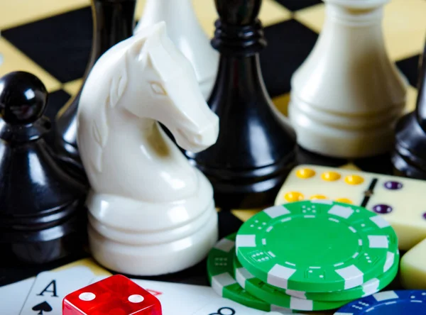 Chess Other Gaming Accessories — Stock Photo, Image